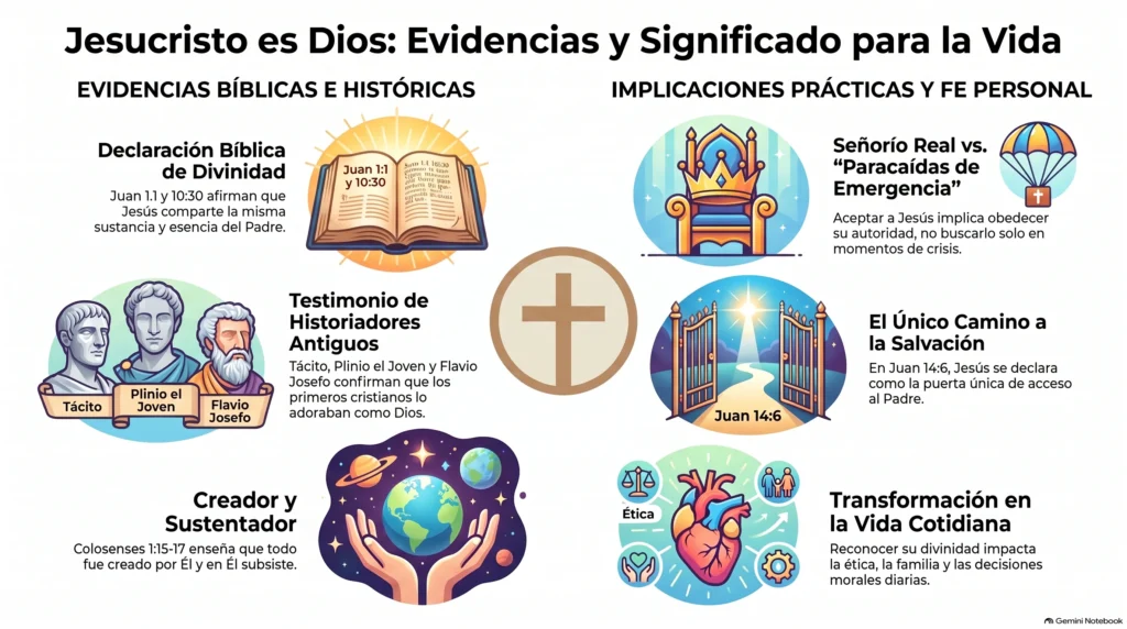 jesucristo es dios evidencias e implicaciones